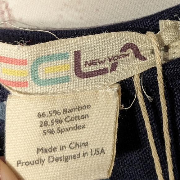 NWT TEELANYC "Sweater" Skater Drawstring Bamboo Cotton Dress Size 11/14 - Picture 10 of 12